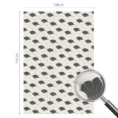 Patterned window film Contrasting fans