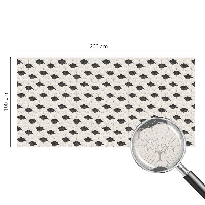 Patterned window film Contrasting fans