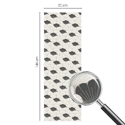 Patterned window film Contrasting fans