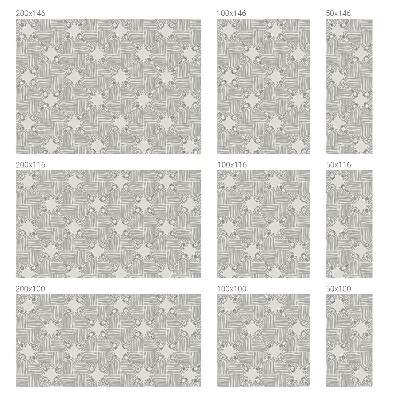 Privacy window film Peaceful Symmetry