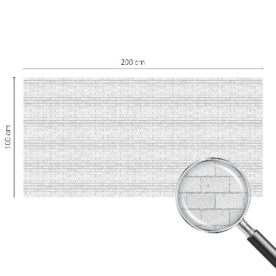 Patterned window film Brick texture