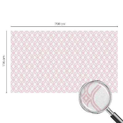 Colored window film stained glass Pink lines