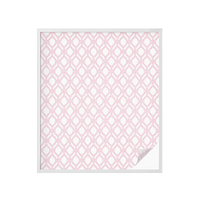 Colored window film stained glass Pink lines