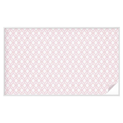 Colored window film stained glass Pink lines