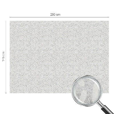 Frosted glass film stained glass effect Geometric abstraction