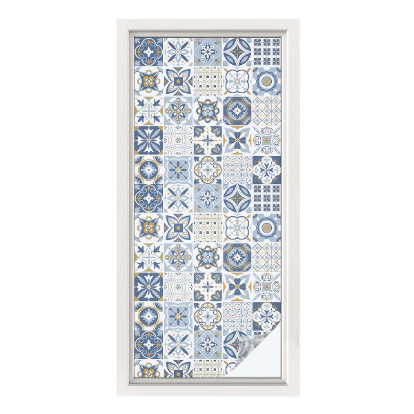 Privacy window film Mosaic tiles