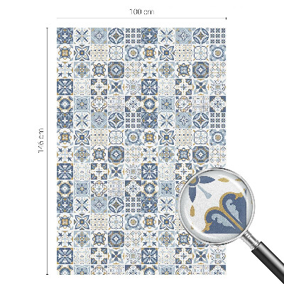 Privacy window film Mosaic tiles