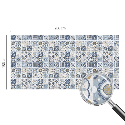 Privacy window film Mosaic tiles