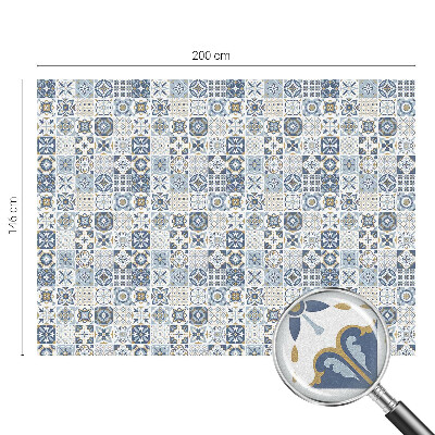 Privacy window film Mosaic tiles