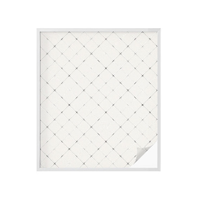 Privacy window film Geometric grid