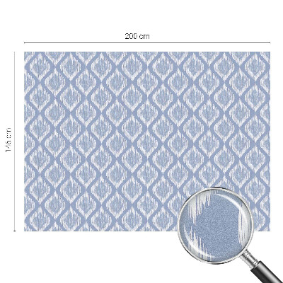 Patterned window film Ethnic diamonds