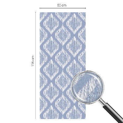 Patterned window film Ethnic diamonds