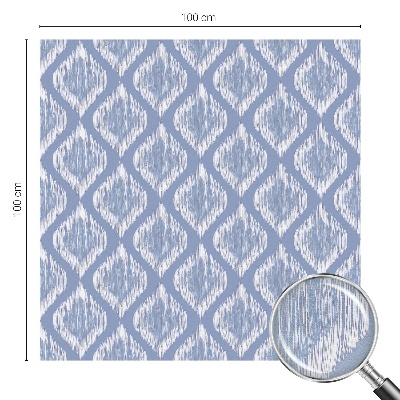 Patterned window film Ethnic diamonds