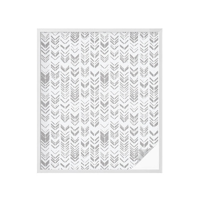 Frosted glass film stained glass effect Arrow pattern