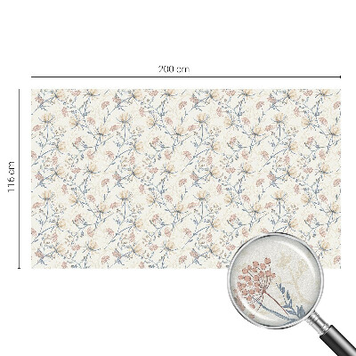 Privacy window film Flowers of harmony