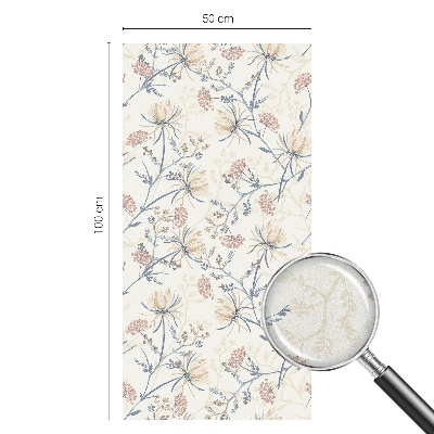 Privacy window film Flowers of harmony