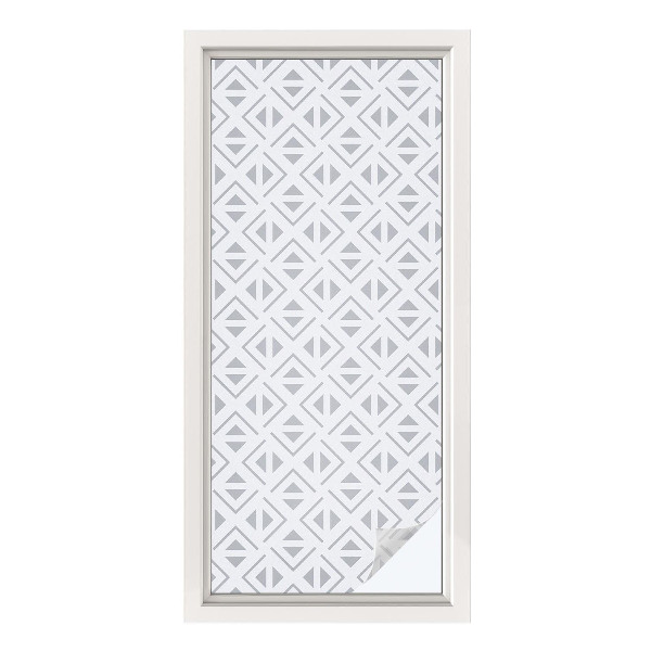 Patterned window film Geometric pattern
