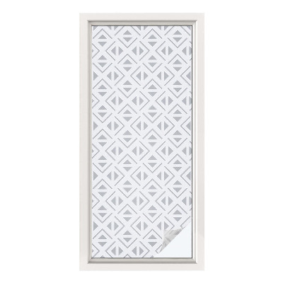 Patterned window film Geometric pattern