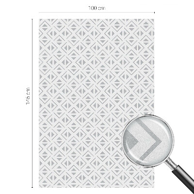Patterned window film Geometric pattern