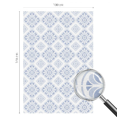 Frosted glass film stained glass effect Geometric pattern