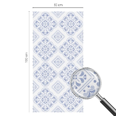Frosted glass film stained glass effect Geometric pattern