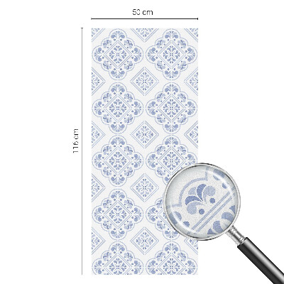 Frosted glass film stained glass effect Geometric pattern