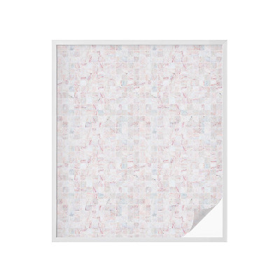 Colored window film stained glass Stone mosaic