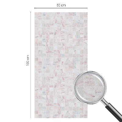 Colored window film stained glass Stone mosaic