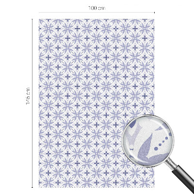 Privacy window film Purple patterns