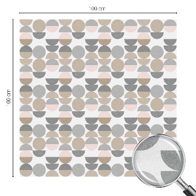 Privacy window film Geometric patterns