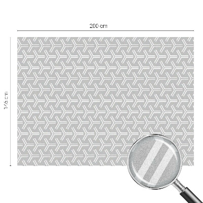 Privacy window film Minimalist lines