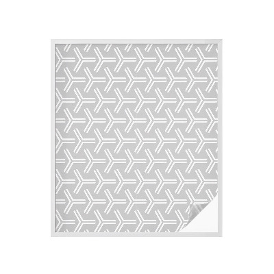 Privacy window film Minimalist lines