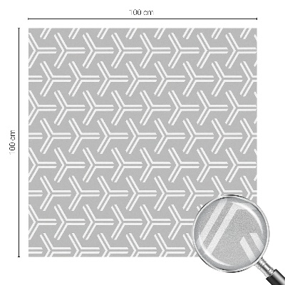 Privacy window film Minimalist lines