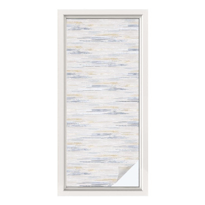 Patterned window film Abstract stripes