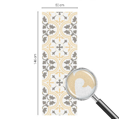 Opaque window film stained glass style Plant patterns