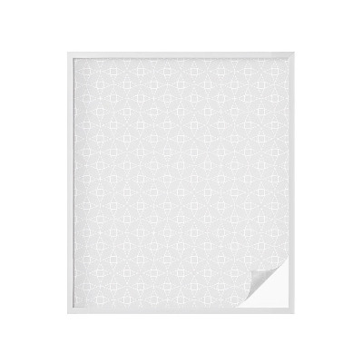 Colored window film stained glass Symmetrical ellipses