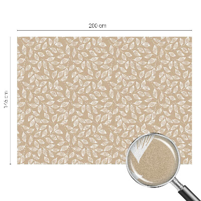 Patterned window film Leaves nature