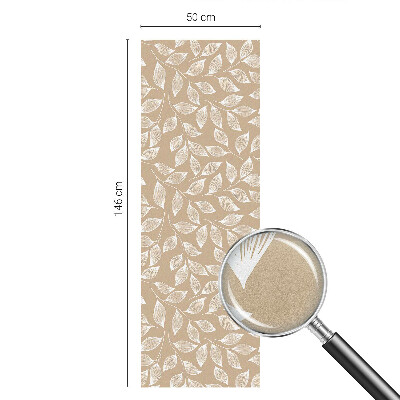 Patterned window film Leaves nature