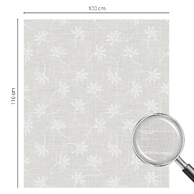 Privacy window film Floral patterns