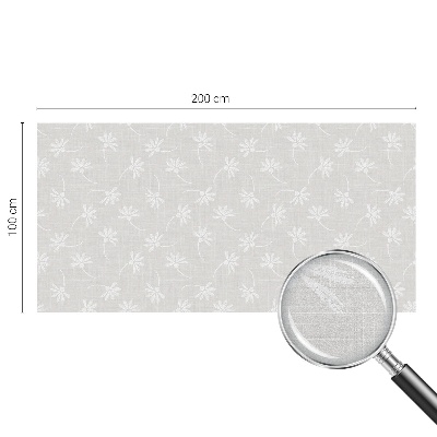 Privacy window film Floral patterns