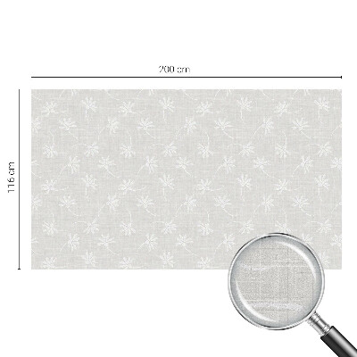 Privacy window film Floral patterns