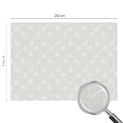 Privacy window film Floral patterns