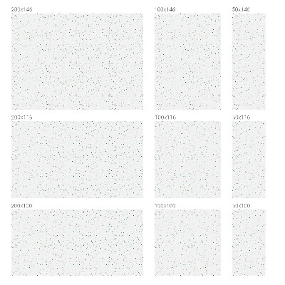 Frosted glass film stained glass effect Scattered elements