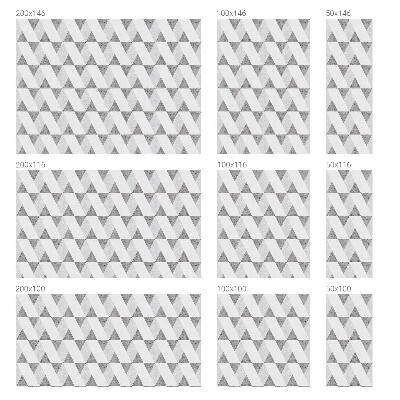 Privacy window film Gray triangles