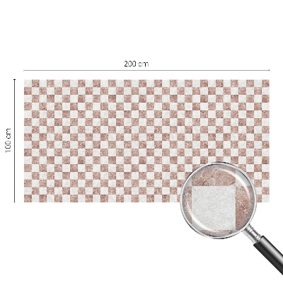 Colored window film stained glass Classic chessboard