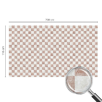 Colored window film stained glass Classic chessboard