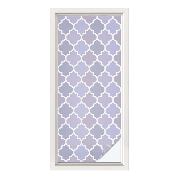 Privacy window film Geometric patterns
