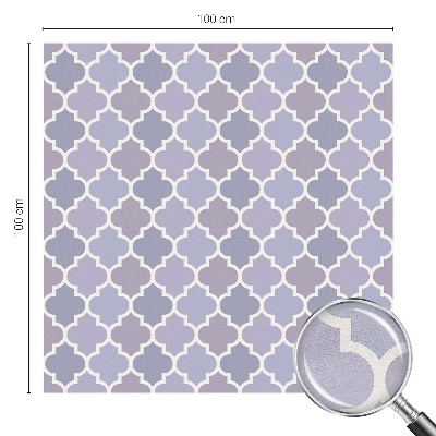 Privacy window film Geometric patterns