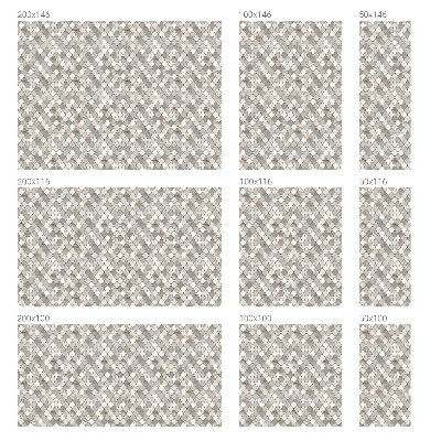 Frosted glass film stained glass effect Geometric mosaic