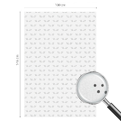 Patterned window film Dot pattern